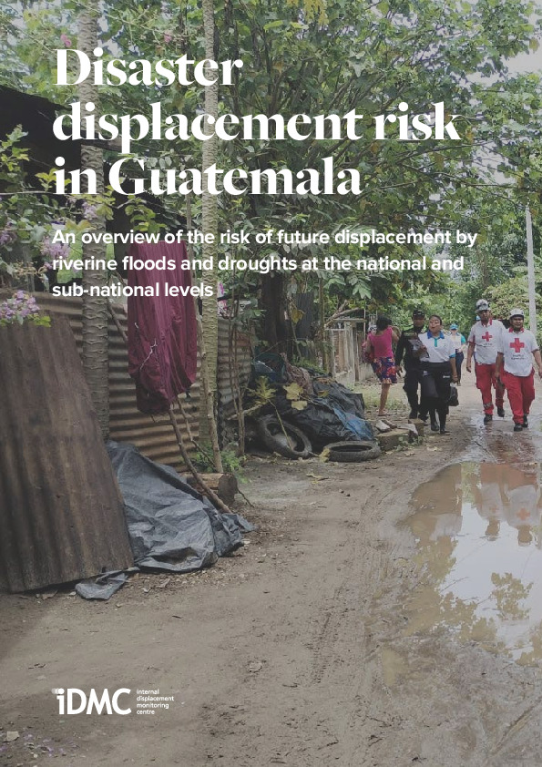 Disaster displacement risk in Guatemala